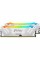 Модуль пам'яті для комп'ютера DDR5 32GB (2x16GB) 7600 MHz Renegade RGB White XMP Kingston Fury (ex.HyperX) (KF576C38RWAK2-32)
