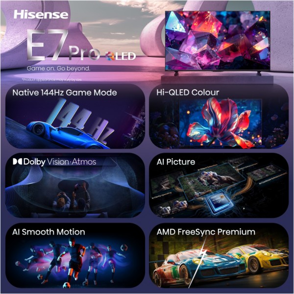 Телевізор Hisense 55E7S PRO