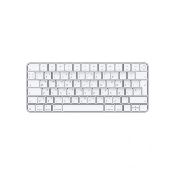 Клавіатура Apple Magic Keyboard with Touch ID Bluetooth/USB-C UA White (MXCK3UA/A)
