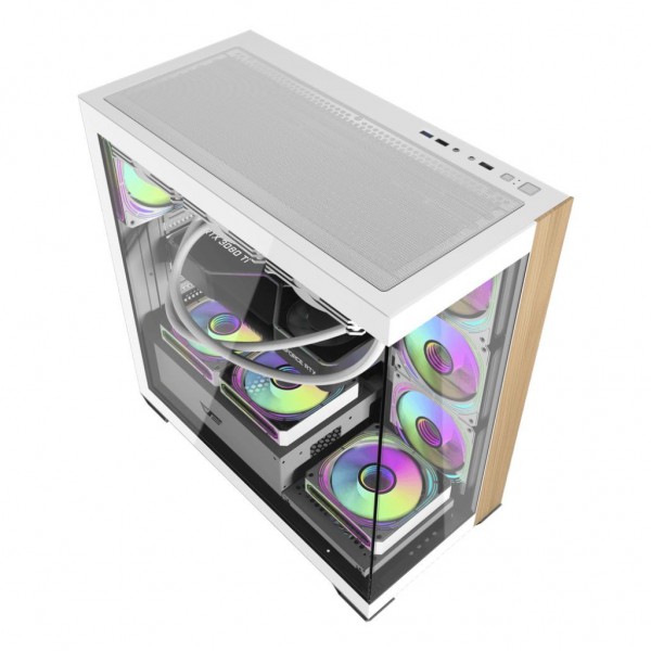 Корпус для ПК DARKFLASH DS900W WHITE
