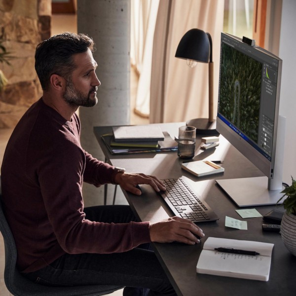 Комп'ютер HP EliteOne 870 G9 AiO / i5-14500, 16, 512, WiFi, кл+м, Win11P (A55MVET)