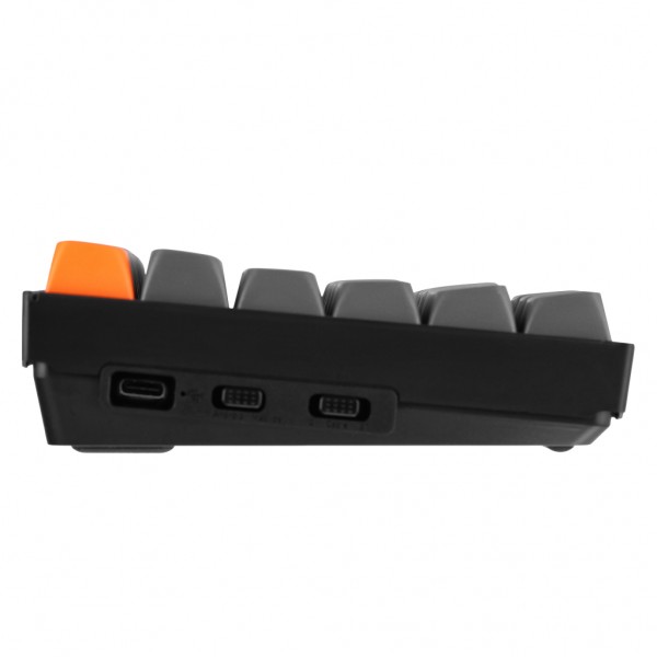 Клавіатура Keychron K2 Max K Super Brown QMK Wireless/Bluetooth/USB-А UA Black (K2M-C3-UA)