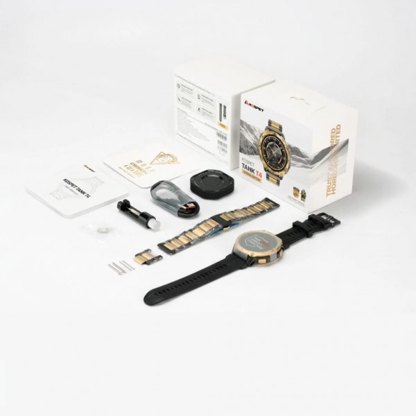 Смарт-годинник KOSPET TANK T4SE GOLD (6978602500621)