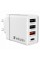 Зарядний пристрій Verbatim USB 30W PD3.0 4-ports white (49701)