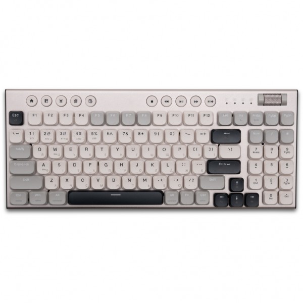 Клавіатура Thunderobot K96 Tri-mode Red Switch UA Grey (6932066308230)