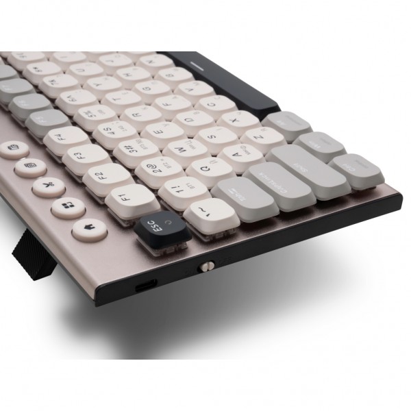 Клавіатура Thunderobot K96 Tri-mode Red Switch UA Grey (6932066308230)
