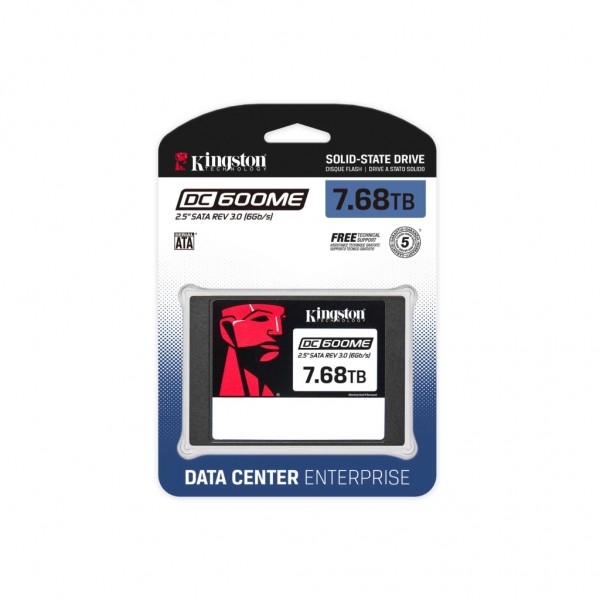 Накопичувач SSD 2.5" 7.68TB Kingston (SEDC600ME/7680G)