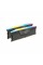 Модуль пам'яті для комп'ютера DDR5 96GB (2x48GB) 7200 MHz Vengeance RGB Black Corsair (CMH96GX5M2B7200C40)