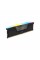 Модуль пам'яті для комп'ютера DDR5 96GB (2x48GB) 7200 MHz Vengeance RGB Black Corsair (CMH96GX5M2B7200C40)