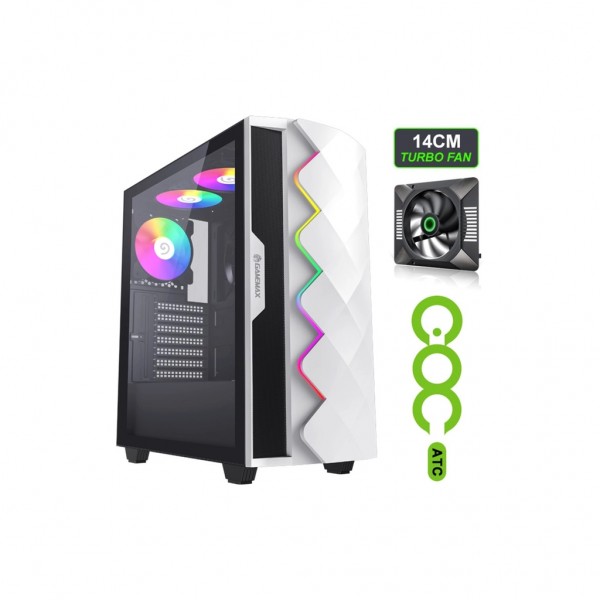 Корпус для ПК Gamemax White Diamond CP