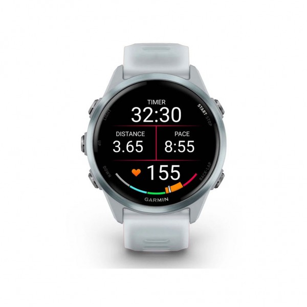 Смарт-годинник Garmin Forerunner 570 - 42MM, Whitestone/Cloud Blue, GPS (010-02970-01)