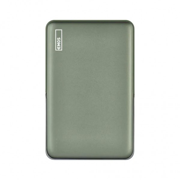 Батарея універсальна EMOS 10000mAh, MagSafe, 20W, green (B0552AG)