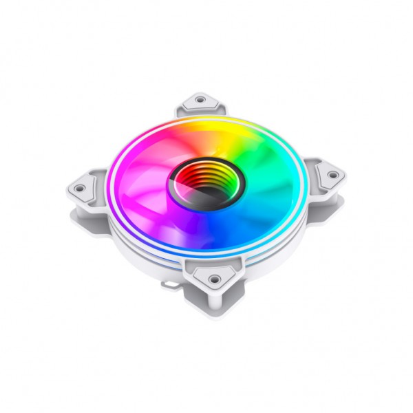 Кулер до корпусу Gamemax Dual Ring Infinity WH