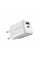 Зарядний пристрій AXAGON 1xUSB QC4.0 + 1xUSB-C PD30W PPS white (ACU-PQ30W)