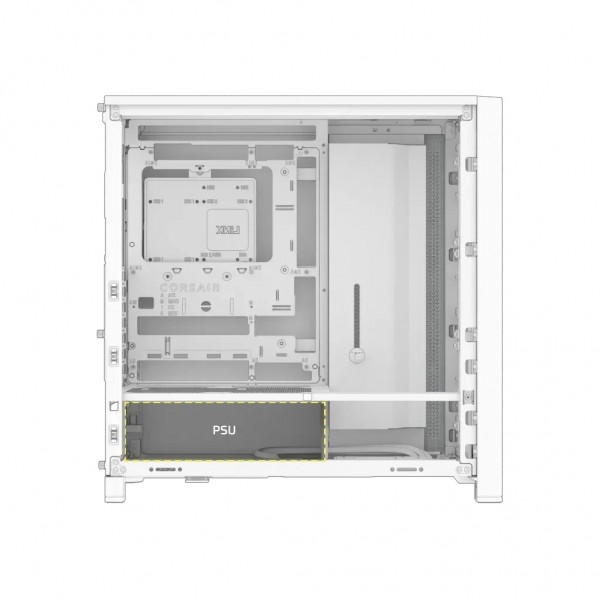 Корпус для ПК Corsair FRAME 4000D RS ARGB White (CC-9011297-WW)
