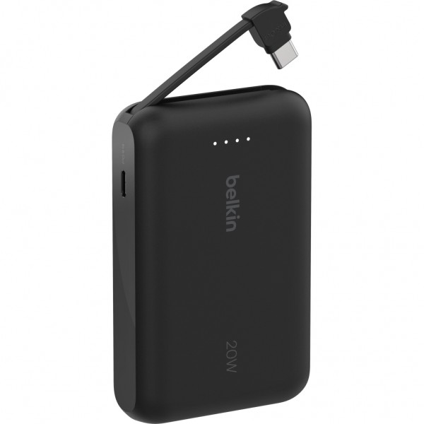 Батарея універсальна Belkin 10000mAh, 20W, USB-C, Black (BPB021HQBK)