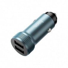 Зарядний пристрій HOCO Z49 Level 2xUSB Metal Gray (6931474795618)