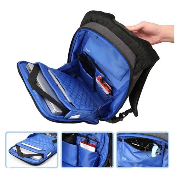 Рюкзак для ноутбука Kingsons 13.3" laptop backpack Light Grey (KS3149W-D13L)