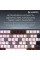 Клавіатура GamePro Asgard Valhalla QLAB Sakura Switch RGB Bluetooth/Wireless/USB-C UA Black (MK160-B-QS-PRO)