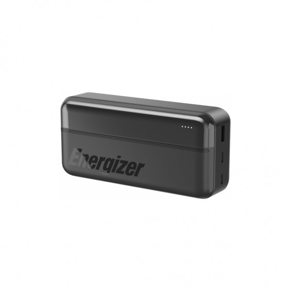Батарея універсальна Energizer 30000mAh 15W 3A, USB-А, 2хUSB-C Black (UE30050CC)