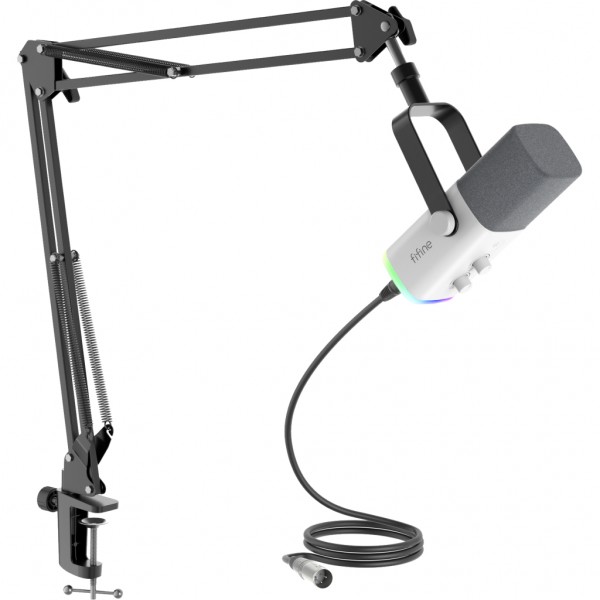 Мікрофон Fifine AM8TW USB/XLR White (AM8TW)
