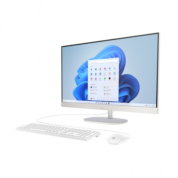 Комп'ютер HP 27-cr0034ua AiO / Ryzen5 7520U, 16, 1TB, Cam, кл+м (D3SB3EA)