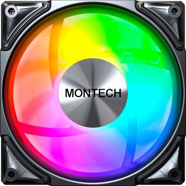 Кулер до корпусу MONTECH METAL PRO 12 ARGB PWM BLK
