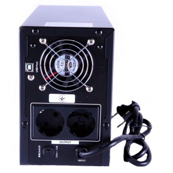 Пристрій безперебійного живлення SVC SL-1.5KS-LCD 1500VA (SL-1.5KS-LCD)