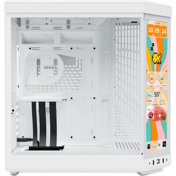 Корпус для ПК Hyte Y70 Touch Infinite Snow White (CS-HYTE-Y70TTI-WW)