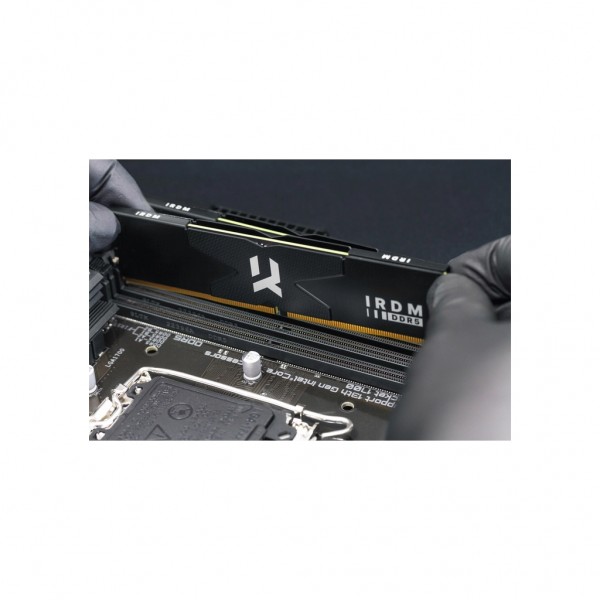 Модуль пам'яті для комп'ютера DDR5 32GB (2x16GB) 6000 MHz IRDM Black Goodram (IR-6000D564L36S/32GDC)