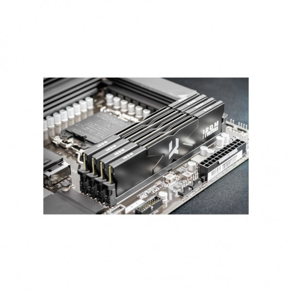 Модуль пам'яті для комп'ютера DDR5 32GB (2x16GB) 6000 MHz IRDM Black Goodram (IR-6000D564L36S/32GDC)