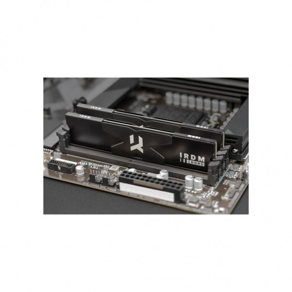 Модуль пам'яті для комп'ютера DDR5 32GB (2x16GB) 6000 MHz IRDM Black Goodram (IR-6000D564L36S/32GDC)