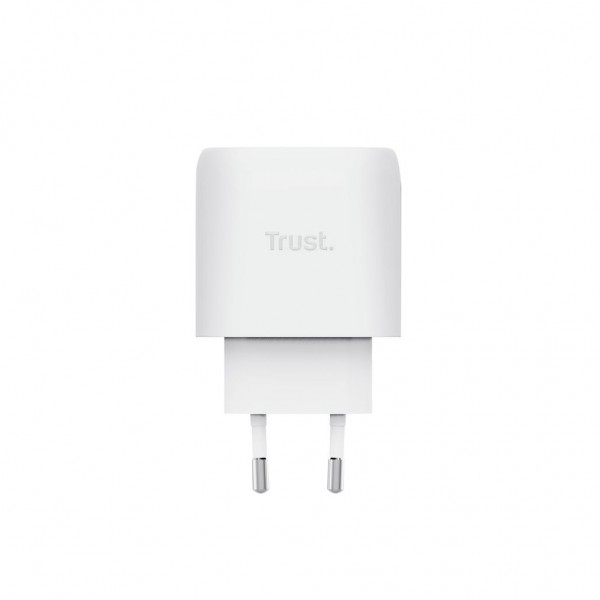 Зарядний пристрій Trust USB-C 45W GaN PD/PPS white (25522_TRUST)