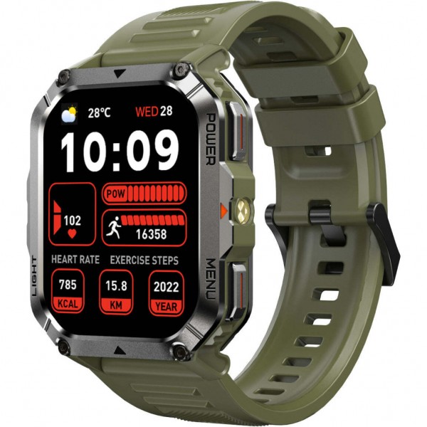 Смарт-годинник Blackview W70 Pro Green (6931548322726)