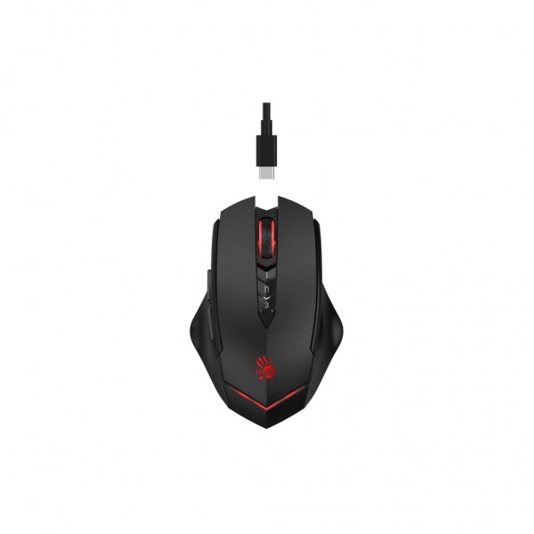 Мишка A4Tech Bloody R80 Plus Wireless/USB Black Skull (4711421003018)