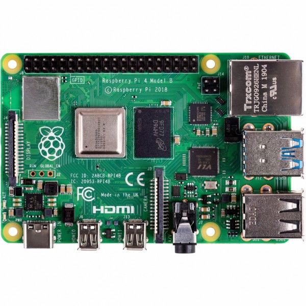 Мікро ПК Raspberry Pi 4, Model B, 4GB (RPI4-MODBP-4GB/RPI403)