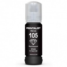 Чорнило Printalist Epson L7160/7180 70г Black Pigment (PL105BP)