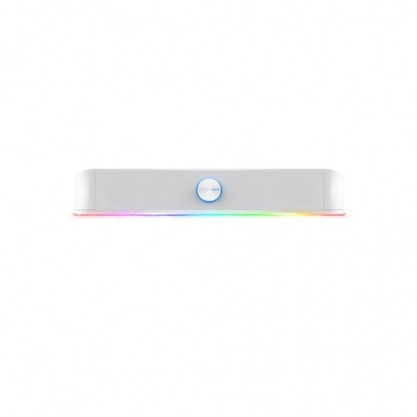 Акустична система Trust GXT 619W Thorne RGB Illuminated Soundbar White (25110)