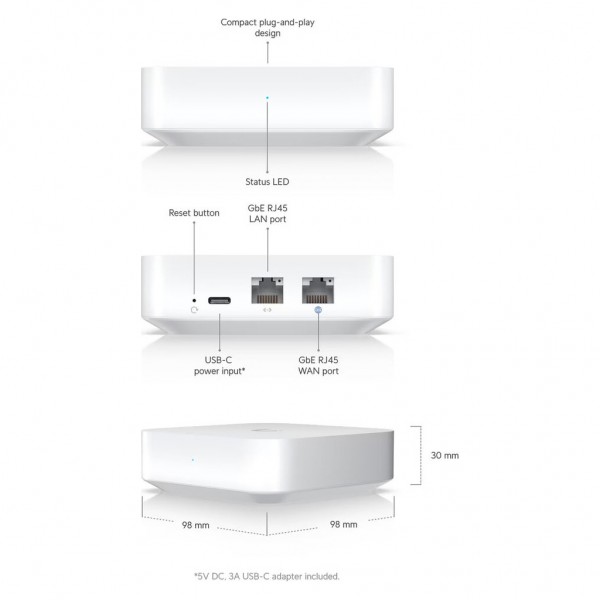Маршрутизатор Ubiquiti UXG-Lite