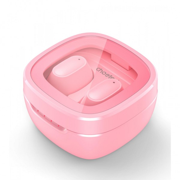 Навушники Choetech TWS Small Cube Pink (BH-T23-PK)