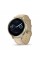 Смарт-годинник Garmin Venu 4 (41mm), Beige w/ Lunar Gold + Leather, GPS смарт-годинник (010-03013-03)