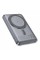 Батарея універсальна HOCO 5000mAh Title PD/20W Magnetic with stand + mini wallet Grey (Q46 / 714988)