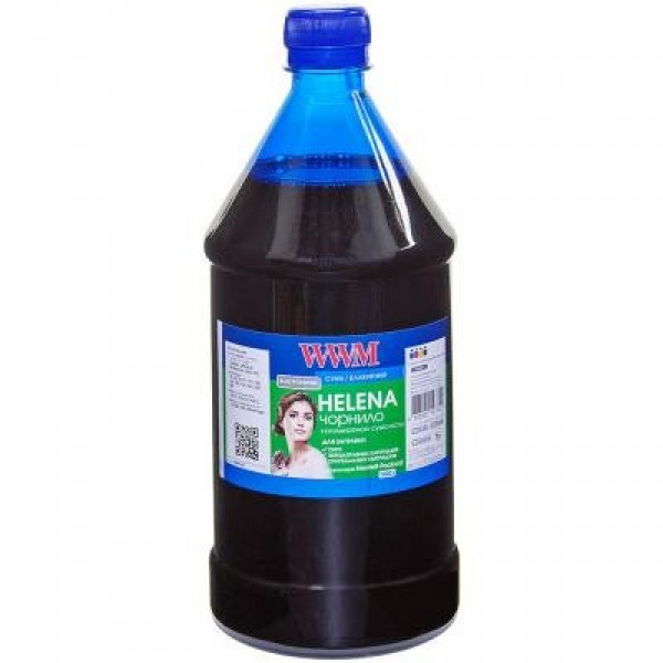 Чорнило WWM HP UNIVERSAL HELENA 1000г Cyan (HU/C-4)
