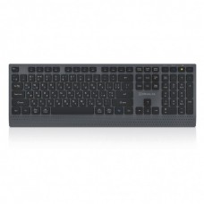 Клавіатура REAL-EL RK-715W Wireless/Bluetooth Black/Gray (EL123100051)