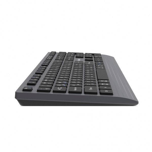 Клавіатура REAL-EL RK-715W Wireless/Bluetooth Black/Gray (EL123100051)