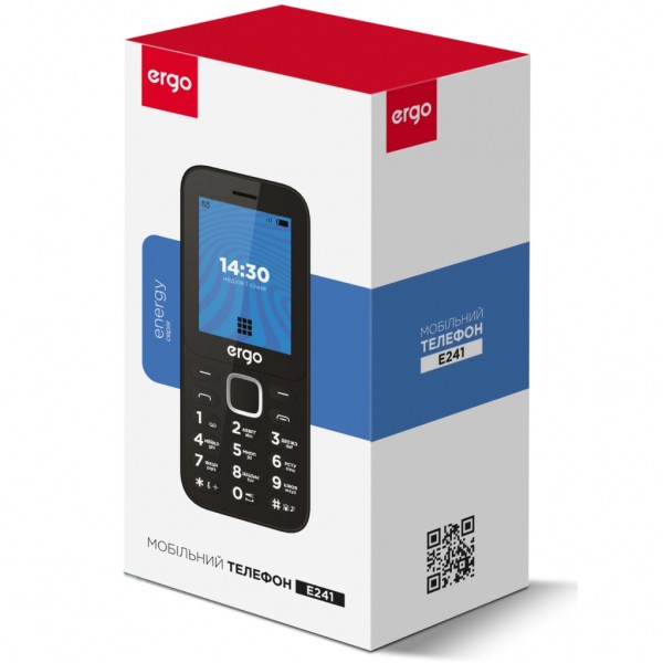 Мобільний телефон Ergo E241 Blue