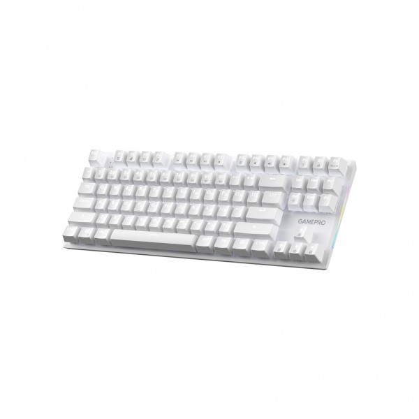 Клавіатура GamePro Genesis Joker MK124W Outemu Red Switch USB UA White (MK124W)