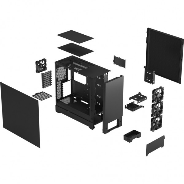 Корпус для ПК Fractal Design Pop XL Silent Black Solid (FD-C-POS1X-01)