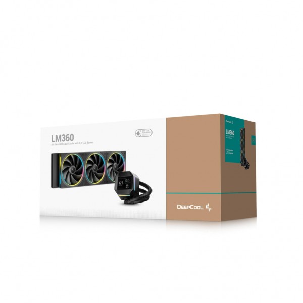 Система рідинного охолодження Deepcool LM360 Black (R-LM360-BKDMMC-1)