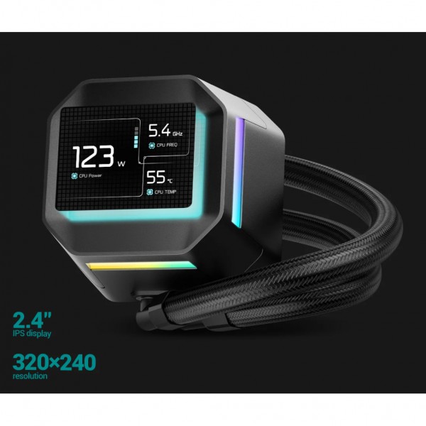 Система рідинного охолодження Deepcool LM360 Black (R-LM360-BKDMMC-1)